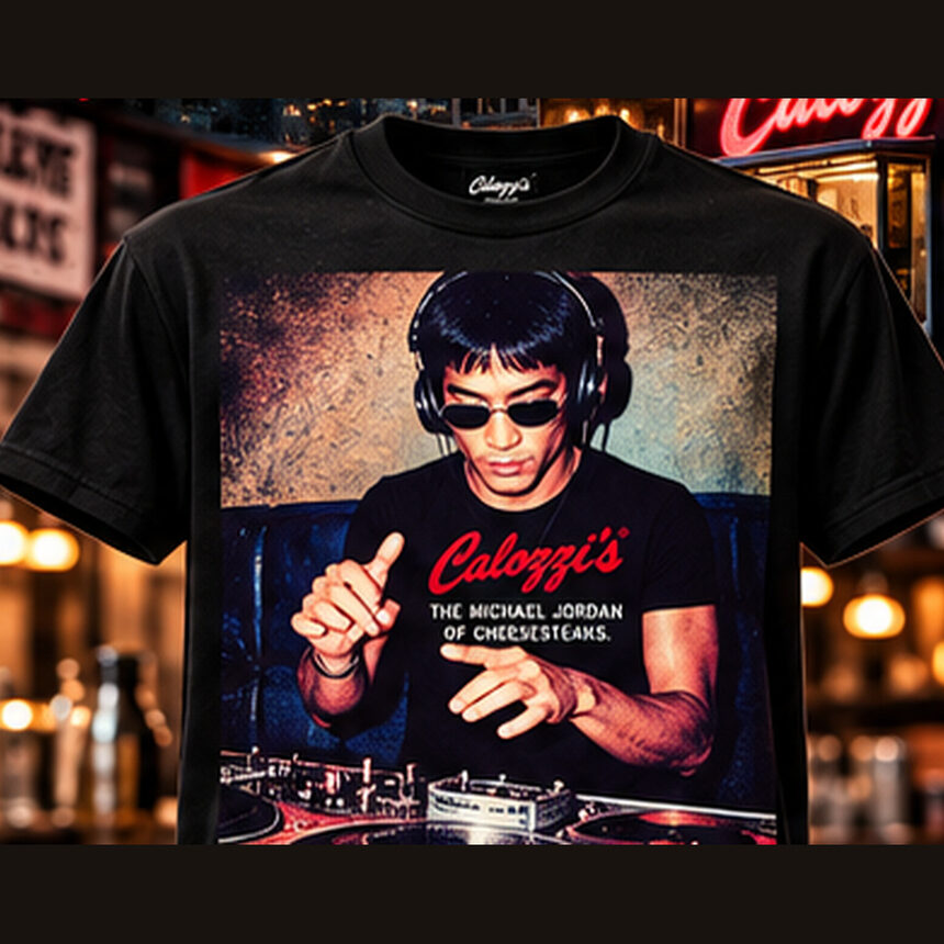 The Bruce Lee — Calozzi's icon tee