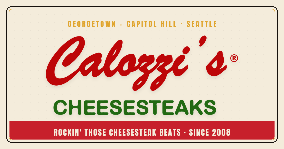 Order Cheesesteaks Online — Calozzi's | Seattle Pickup